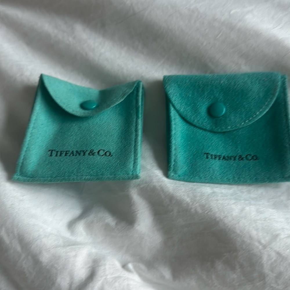Two Tiffany and co pouches